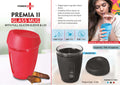 Premia II Silicon-Sleeve | Full Borosilicate Glass Mug
