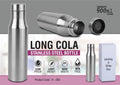 Long Cola Natural Choice | 900ml Single Wall Stainless Bottle