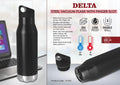 Delta Steel Finger-Slot | Professional 304 Stainless Vacuum Flask