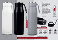 Wide-Mouth Silicon Strap | 304 Grade Stainless steel Vacuum Flask