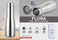 Flora Natural Suite | 1L Single Wall Stainless steel Bottle