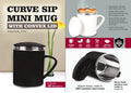 CurveSip Mini Convex Lid | Elite Stainless steel Travel Mug
