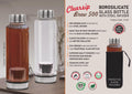 ClearSip Brew Infuser Suite | Borosilicate Glass Bottle