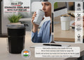 Hexa Flip Series | Premium Flip-Top Stainless steel Mug