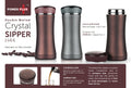 PowerPlus Crystal Series | Premium Stainless steel Sipper