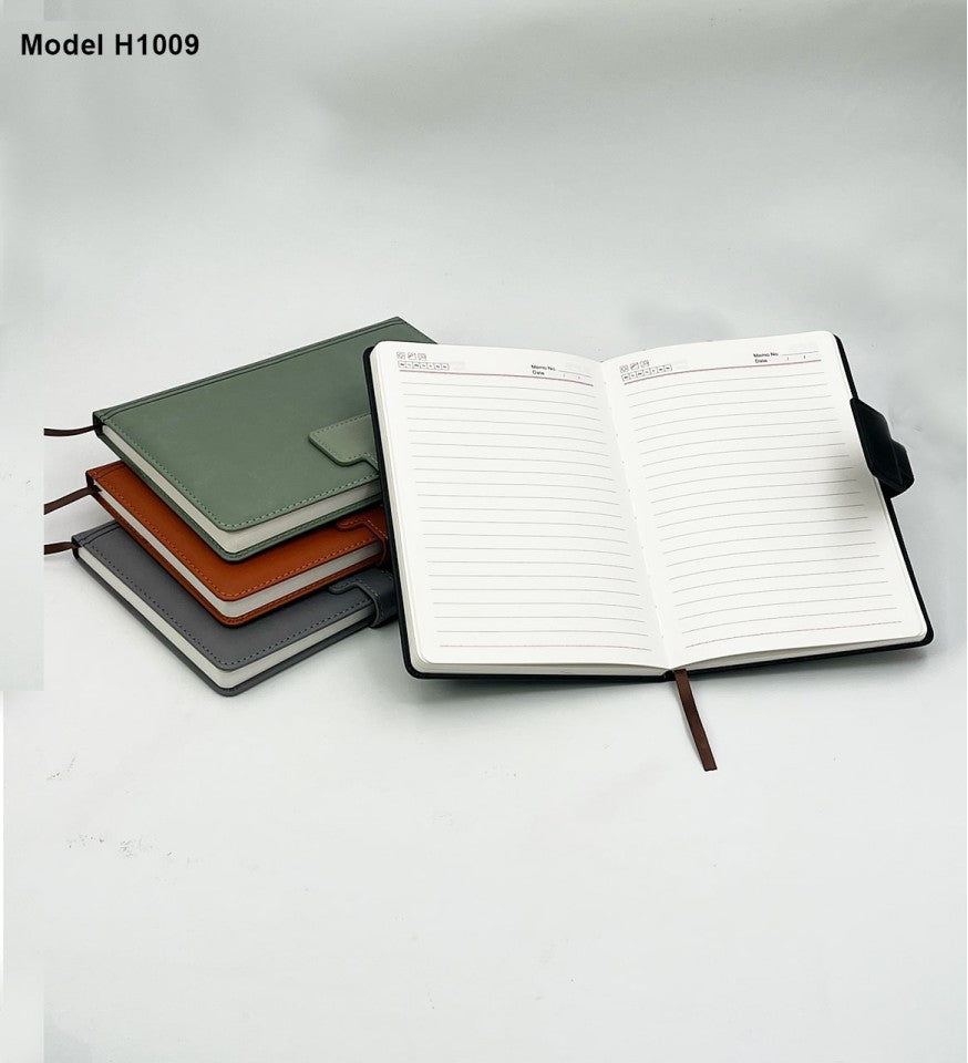 Branded 5-Color A5 PU Leather Notebook | Diary