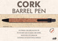 Pure Cork Barrel Signature | Premium Sustainability Professional Pen