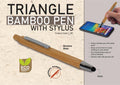 Triangle Bamboo Stylus | Premium Signature Professional Pen