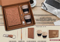Bamboo Coffee Mug & Cork Duo | 5-Pc Eco-Premium Suite