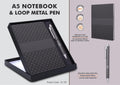 Dune Signature Ensemble | A5 Professional Notebook & Pen set