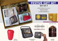 Bluetooth TV Speaker & Glass Mug | 3-Pc Festive Gourmet