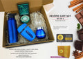 Ganesha Tealight & LED Lamp | 4-Pc Festive Sipper Set