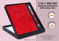 Origami Signature Red Executive | Notebook & Metal Pen Set
