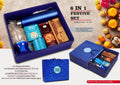 Decorative LED Lamp & SS Bottle | 6-Pc Festive Classic Set
