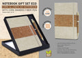 Cork & Linen Ensemble | A5 Signature Notebook & Fiber Pen