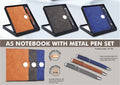 Magnetic Flap Executive Duo | Notebook & Metal Pen Set