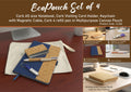 Blue Edition Cork Executive | 4-Pc EcoPouch Gifting Set