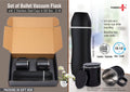 Elite Vacuum Flask Hydration Trio | 3-Pc Stainless steel Set