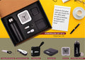 PowerGlow USB Hub & Clock | 6-Pc High-Tech Bottle Suite