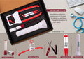 Folding COB Desk Lamp Suite | 5-Pc Professional Kit