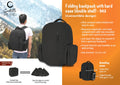 Double-Shell Hard Case Suite| Folding Professional Backpack