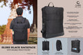 Slimz Black Backpack Series | Dual-Pocket Signature Bag