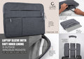 6-Pocket Multi-Storage Sleeve | Soft-Lining Gadget Protection