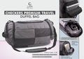 Checkers Premium Travel Duffel | Dual-Utility Shoulder Suite