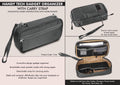 Thoughtful Gadget Organizer | Handy Tech Suite with Carry Strap