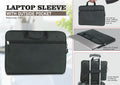 Stroller Ribbon Laptop Sleeve | Exterior-Pocket Professional Bag