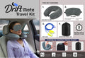 DriftMate Memory Foam Trio | Travel Neck Rest & Eye Mask Set