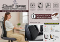 SitWell Spine Lumbar Support | 3-Sec Memory Foam Cushion